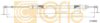 NISSA 36500B8901 Cable, parking brake
